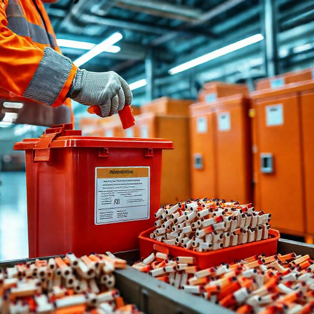 Безопасный вывоз использованных пластиковых газовых зажигалок Иллюстрация к статье: Безопасный вывоз использованных пластиковых газовых зажигалок