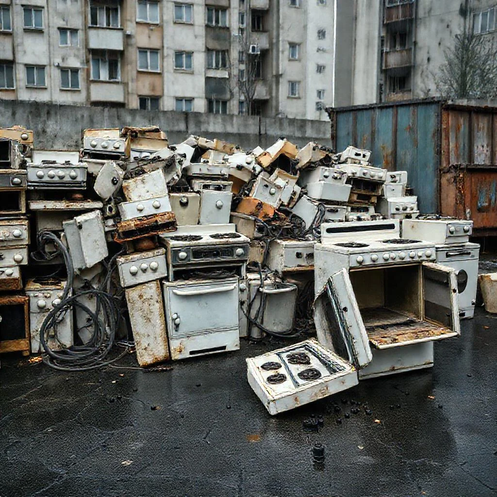Сбор нерабочих кухонных газовых плит Иллюстрация к статье: Сбор нерабочих кухонных газовых плит