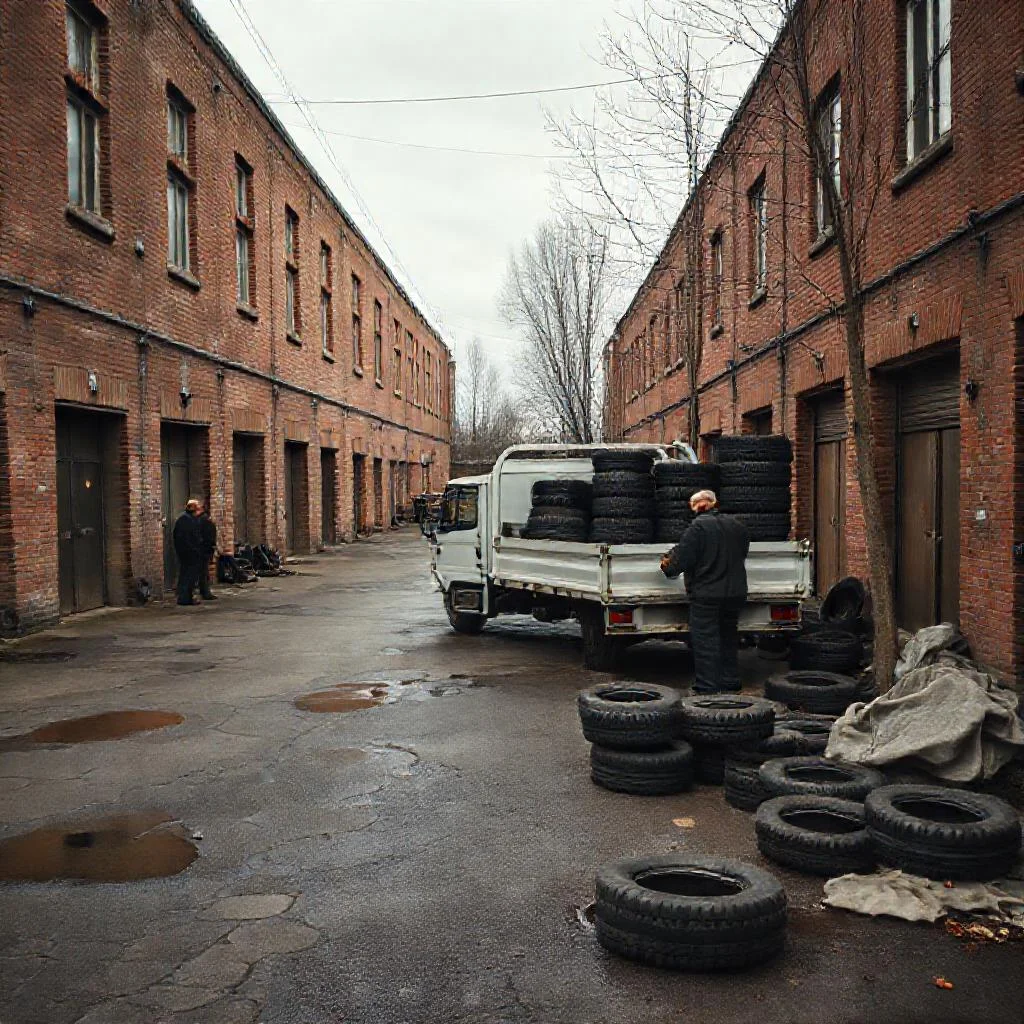 Вывоз автомобильных шин из гаражных кооперативов Иллюстрация к статье: Вывоз автомобильных шин из гаражных кооперативов