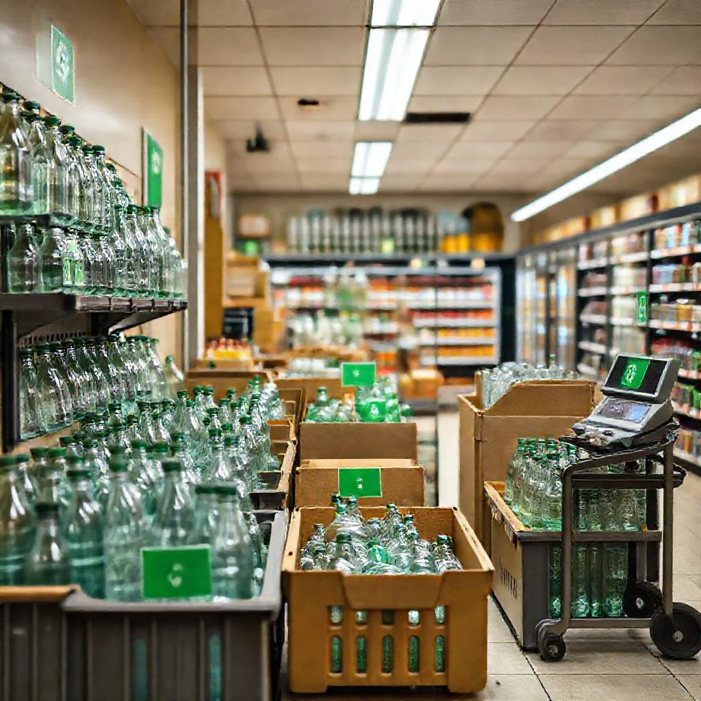 Как организовать сбор пустой стеклотары в магазине Иллюстрация к статье: Как организовать сбор пустой стеклотары в магазине