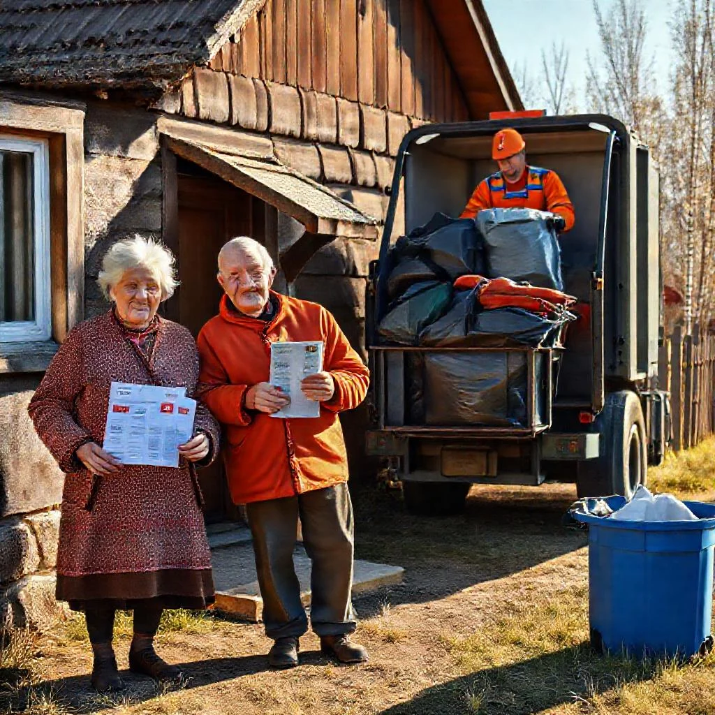 Фото по теме: Льготы на оплату вывоза мусора для пенсионеров