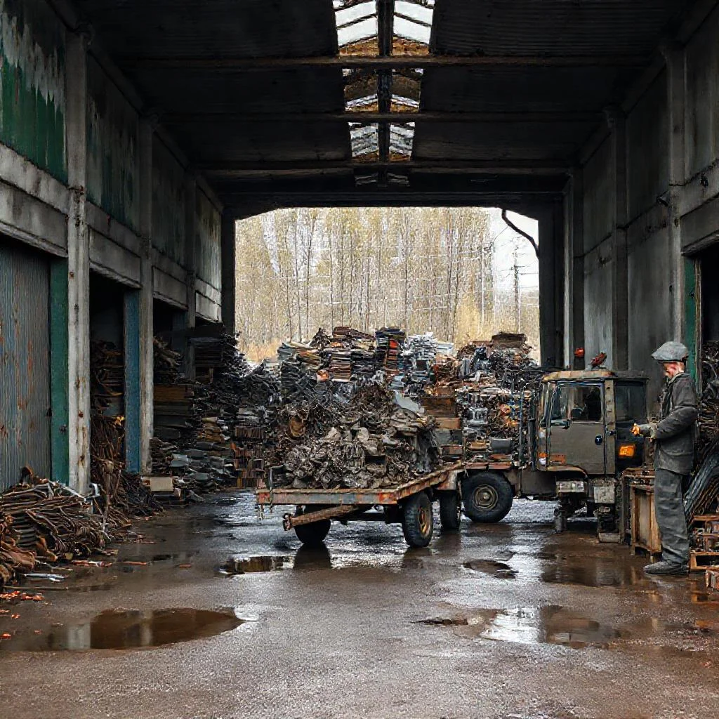 Фото по теме: Как организовать сбор металлолома в гаражном кооперативе