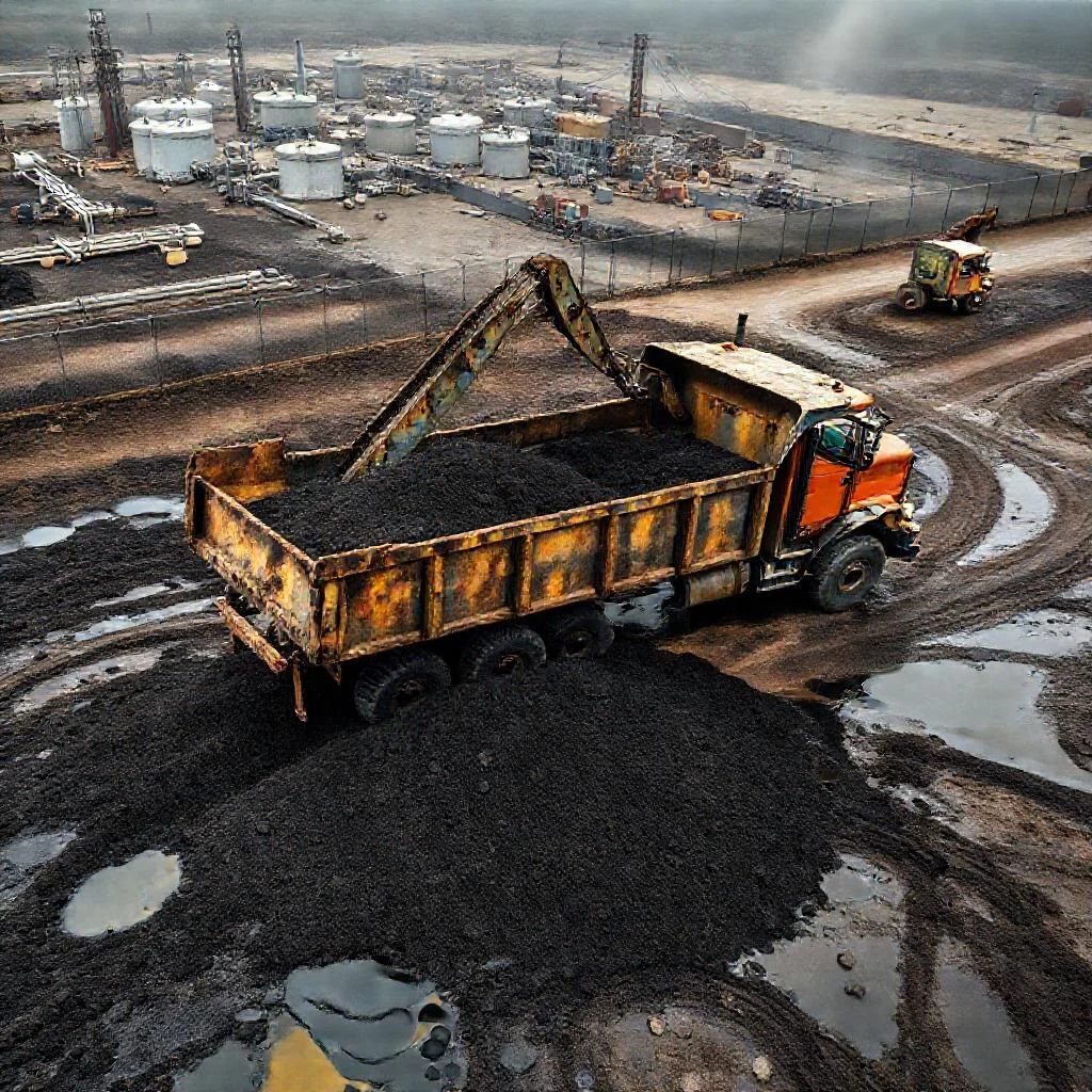 Вывоз загрязненного нефтепродуктами грунта с промышленных площадок Иллюстрация к статье: Вывоз загрязненного нефтепродуктами грунта с промышленных площадок